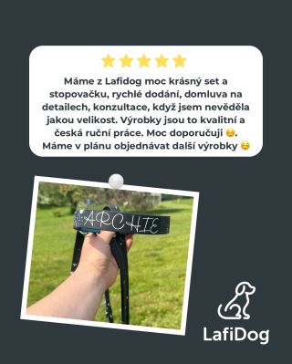 Děkujeme za milou zpětnou vazbu! 🐶 Těší nás, že oceňujete kvalitu, domluvu i ruční výrobu našich produktů. Každý spokojený...